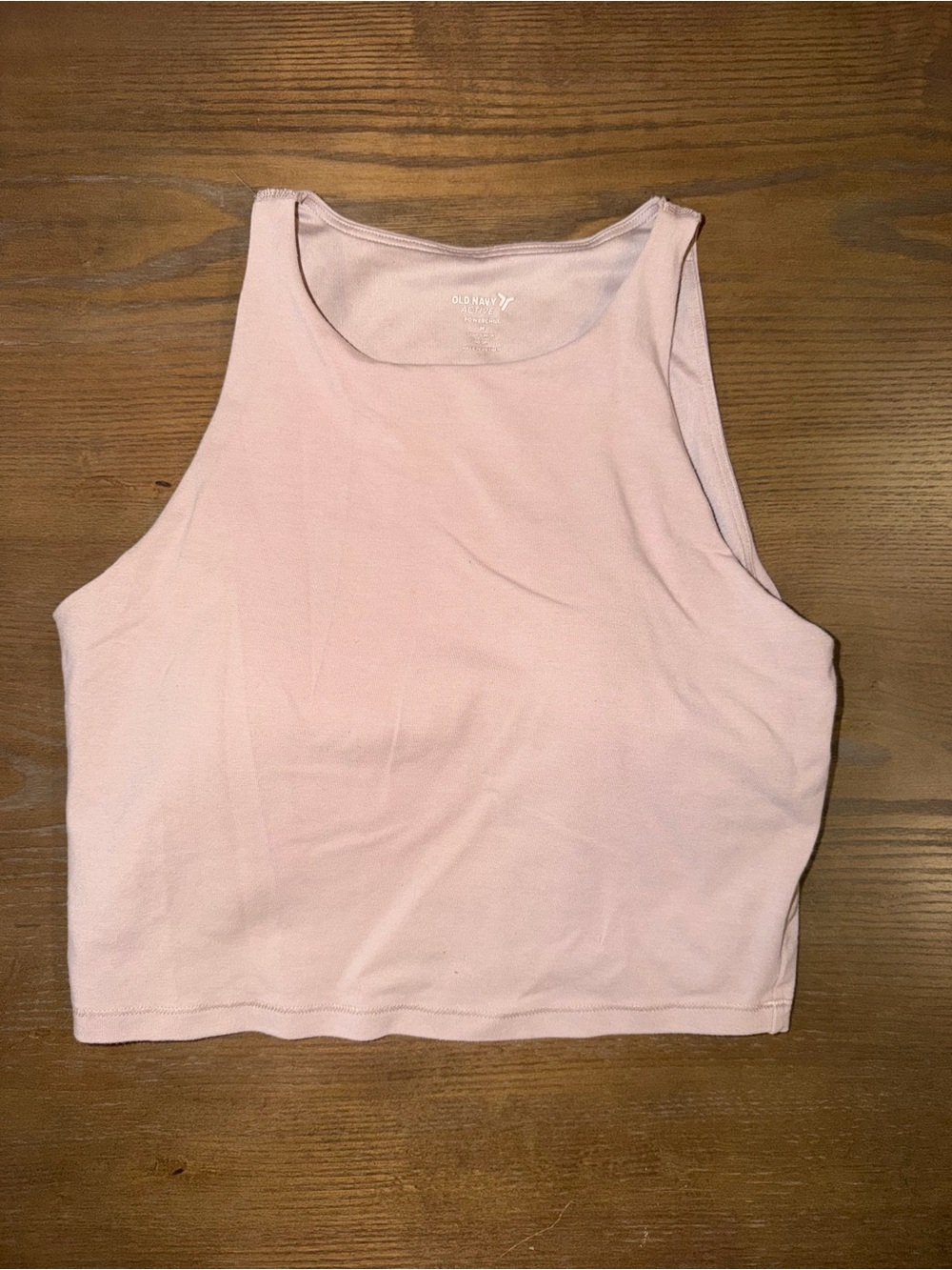 Old Navy Pale Pink Cropped Tank
